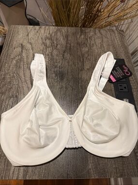Olga White Bra